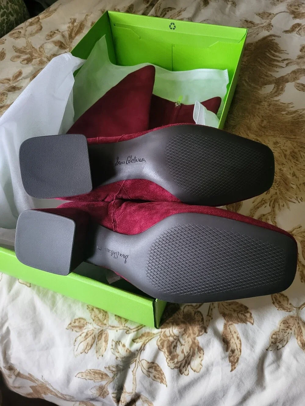 Sam Edelman rich burgundy